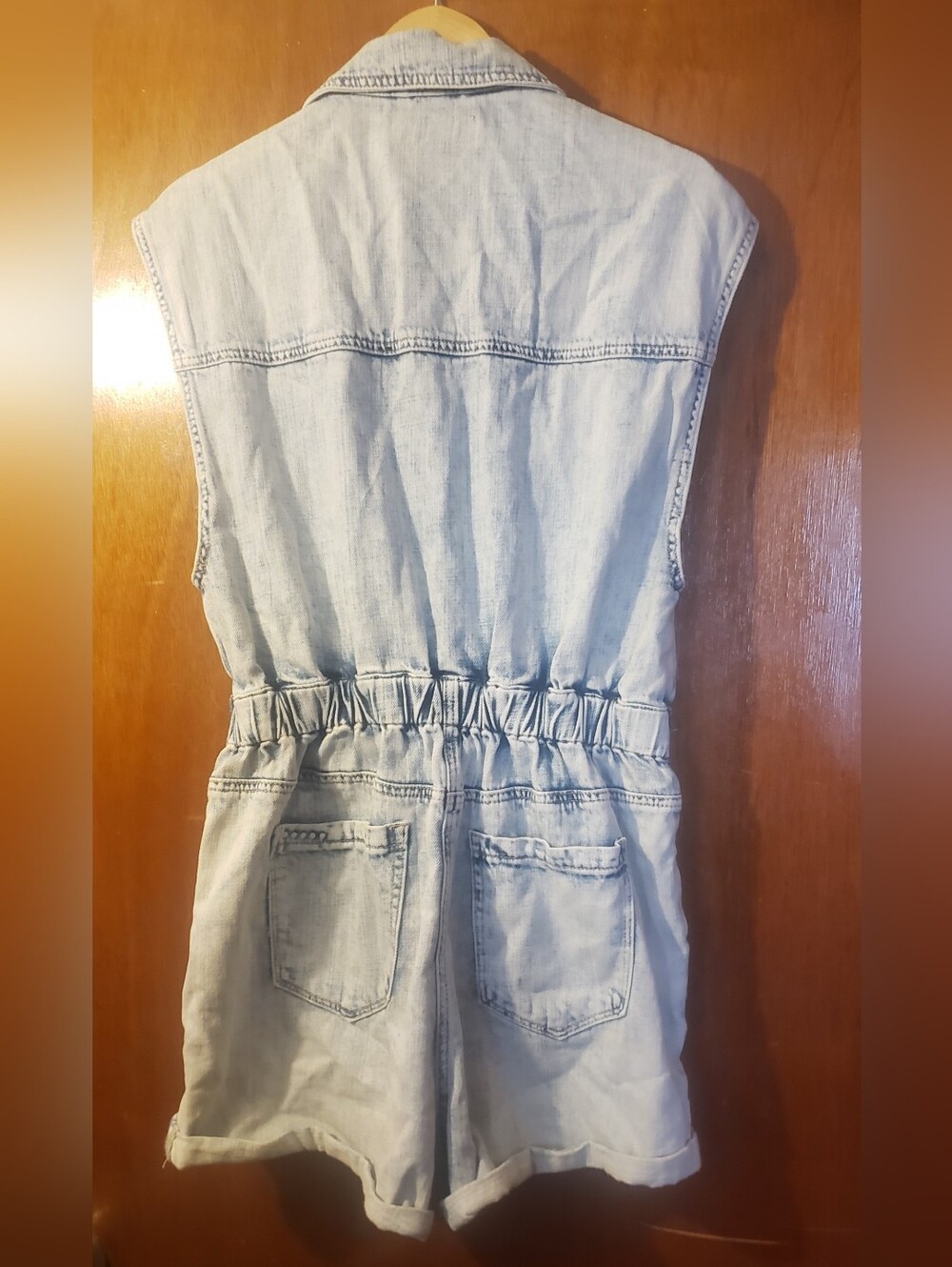 BLANKNYC Light Blue Denim Romper - Picture 4 of 7